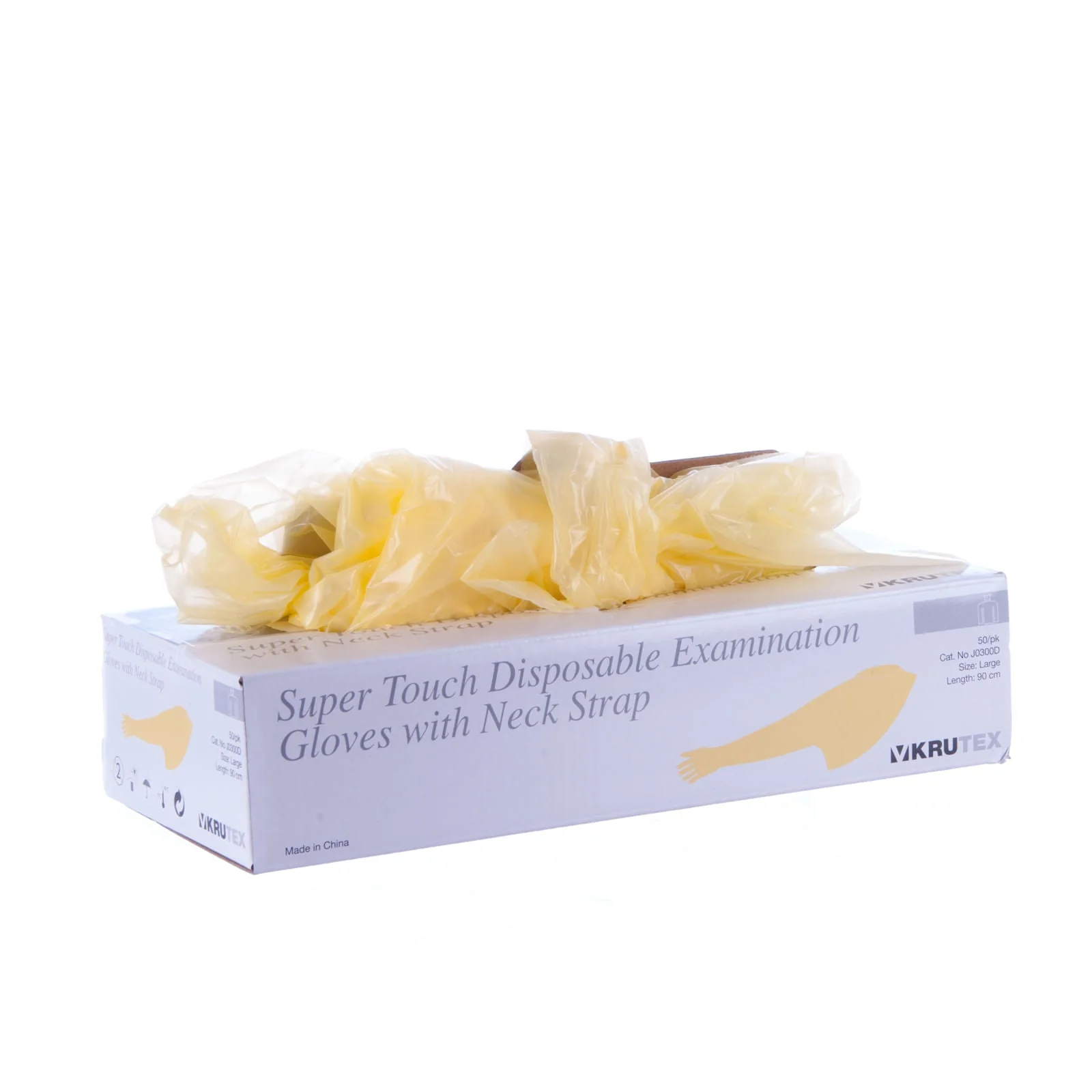 Whole Arm Veterinary Examination Gloves with Neck Strap, 50 Pack - Buy Pet Shop