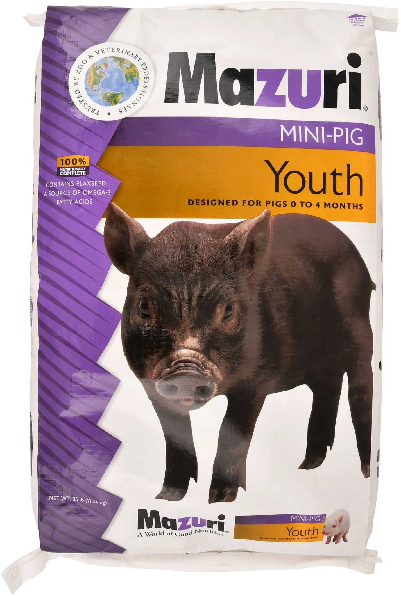 Mazuri Mini Pig, Youth, 25 lb - Buy Pet Shop