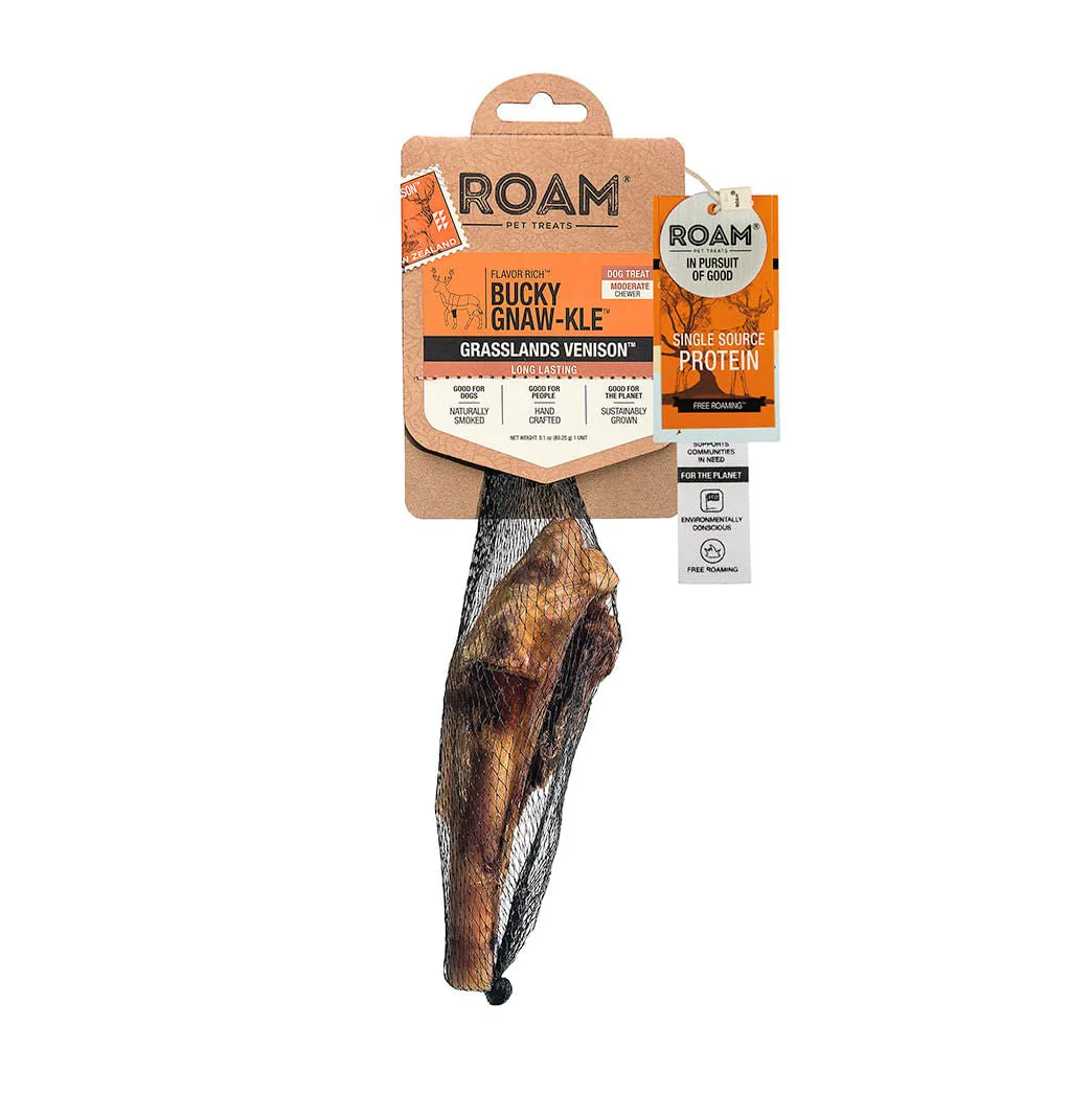 Roam Dog Treats Bucky Gnaw-kle - Buy Pet Shop