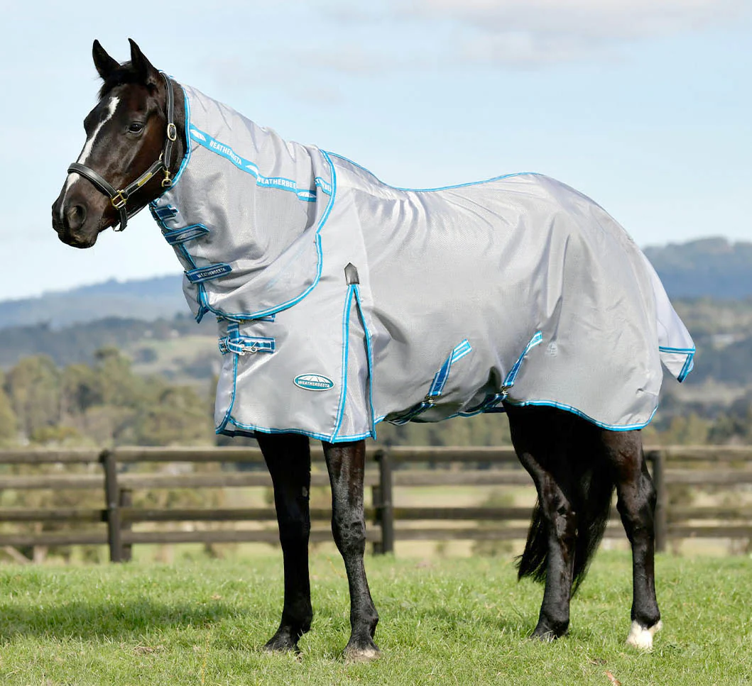 WeatherBeeta ComFITec Hexi Shield Combo Neck Fly Sheet - Buy Pet Shop