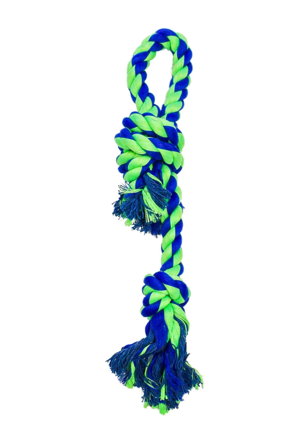 2 Knot Bone with Loop Handle Rope - Buy Pet Shop