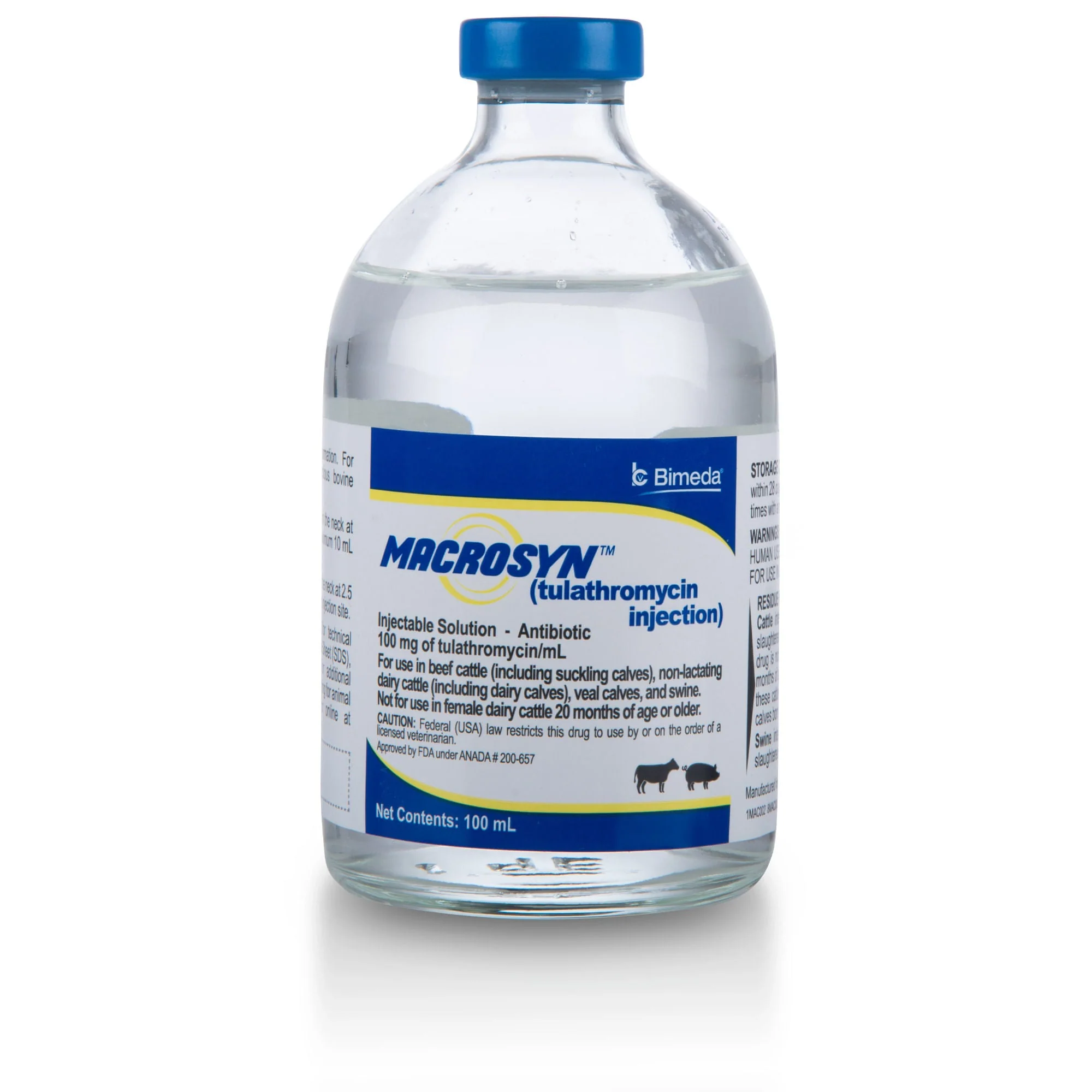 Rx Macrosyn (tulathromycin) Injection for Swine & Cattle - Buy Pet Shop