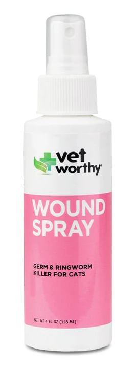 Vet Worthy Wound Spray for Cats, 4 oz - Buy Pet Shop