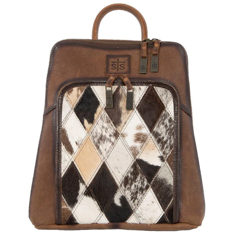 Diamond Cowhide Backpack - Buy Pet Shop