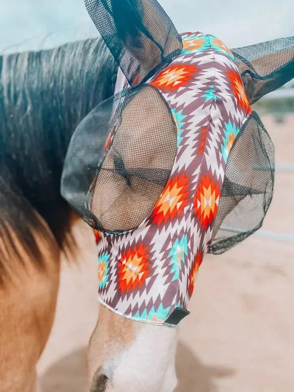 Expression Phoenix Lycra Fly Mask with Ears - Buy Pet Shop