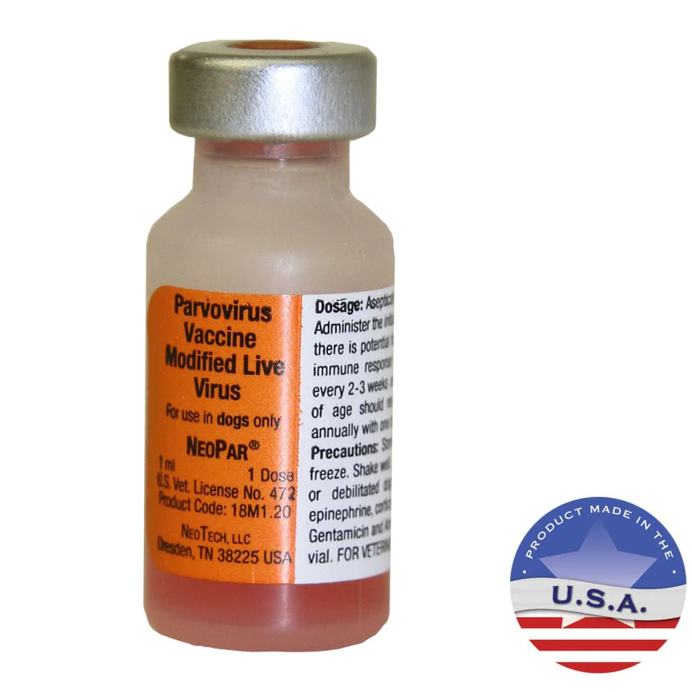NeoPar Parvo Vaccine for Dogs - Buy Pet Shop
