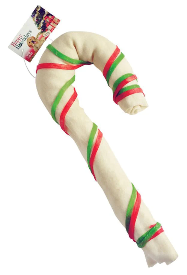 Large Rawhide Candy Canes - Buy Pet Shop