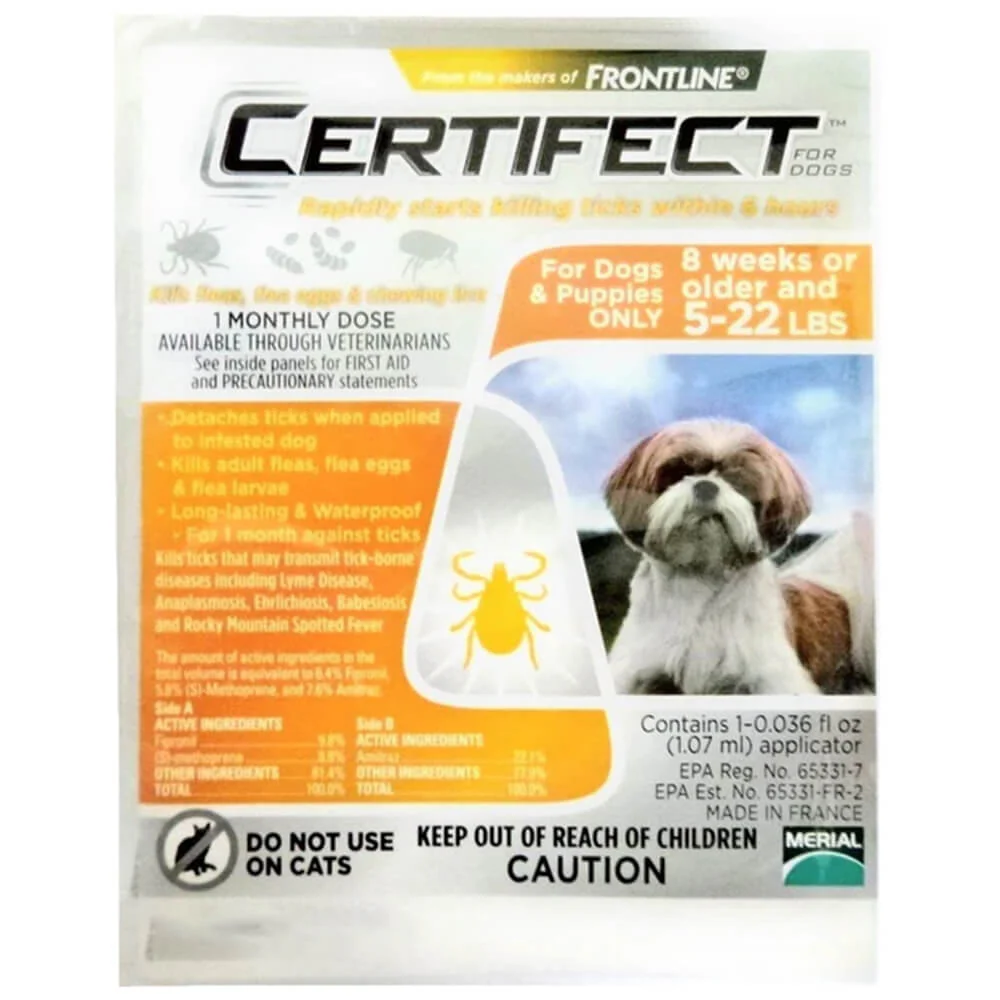 Certifect Flea & Tick for Dogs - Buy Pet Shop