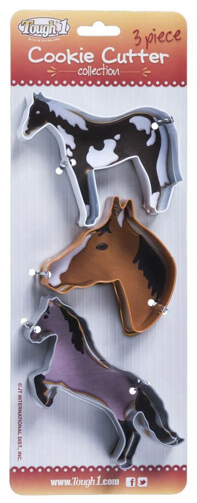 Tought1 3-Piece Metal Cookie Cutters Set - Buy Pet Shop