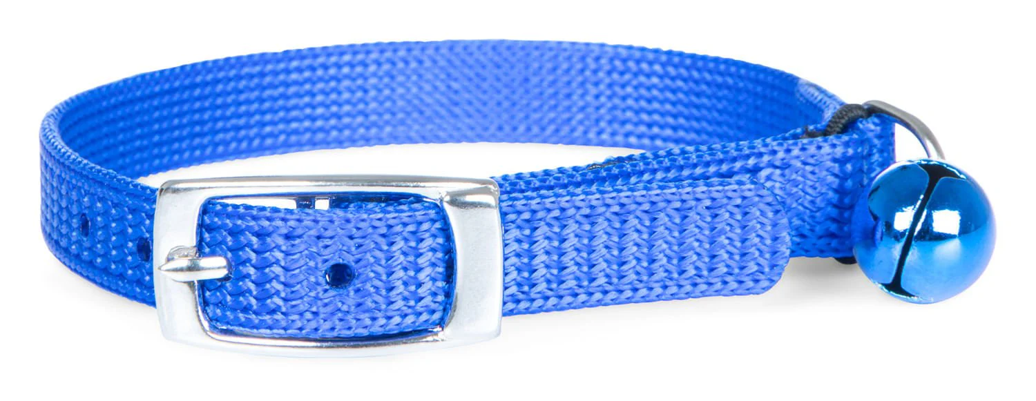 Solid Adjustable Nylon Cat Collars - Buy Pet Shop
