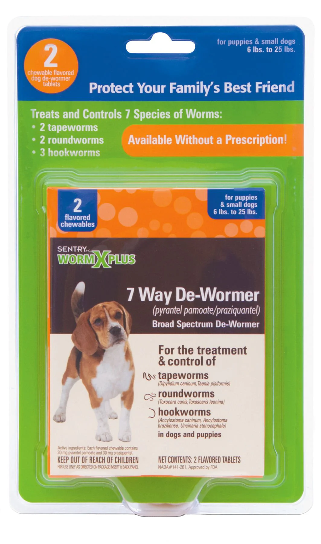 Sentry HC WormX Plus 7-Way Dog Dewormer - Buy Pet Shop