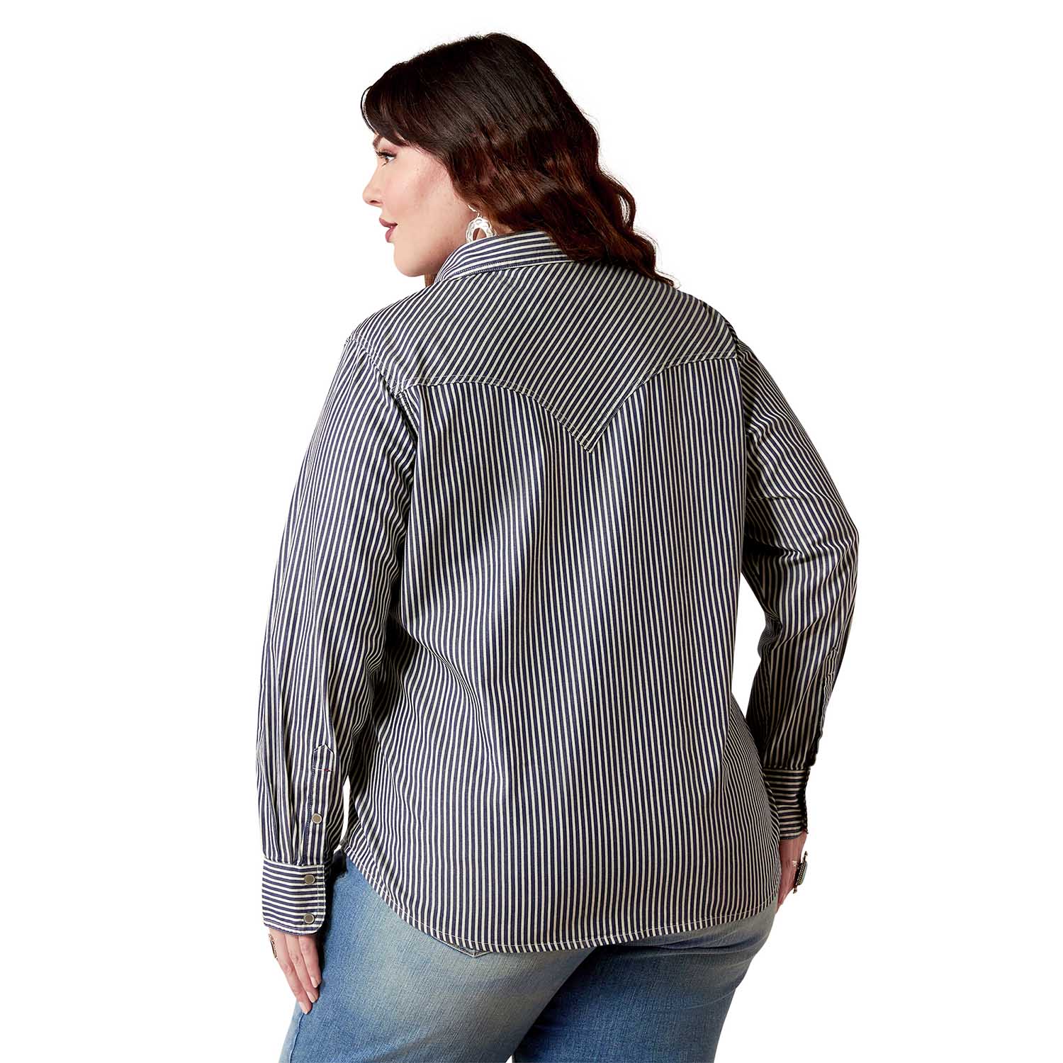 Ariat Women's Railroad Stripe Longsleeve Shirt - Buy Pet Shop