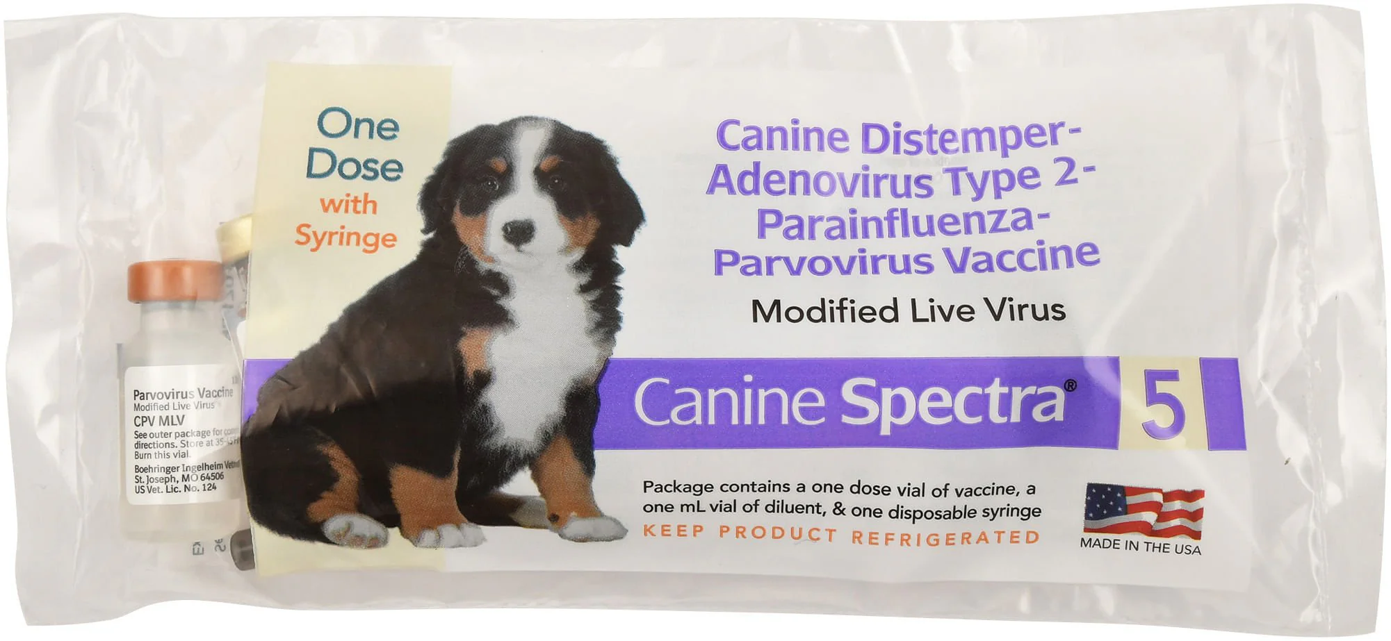 Canine Spectra 5 Dog Vaccine - Buy Pet Shop