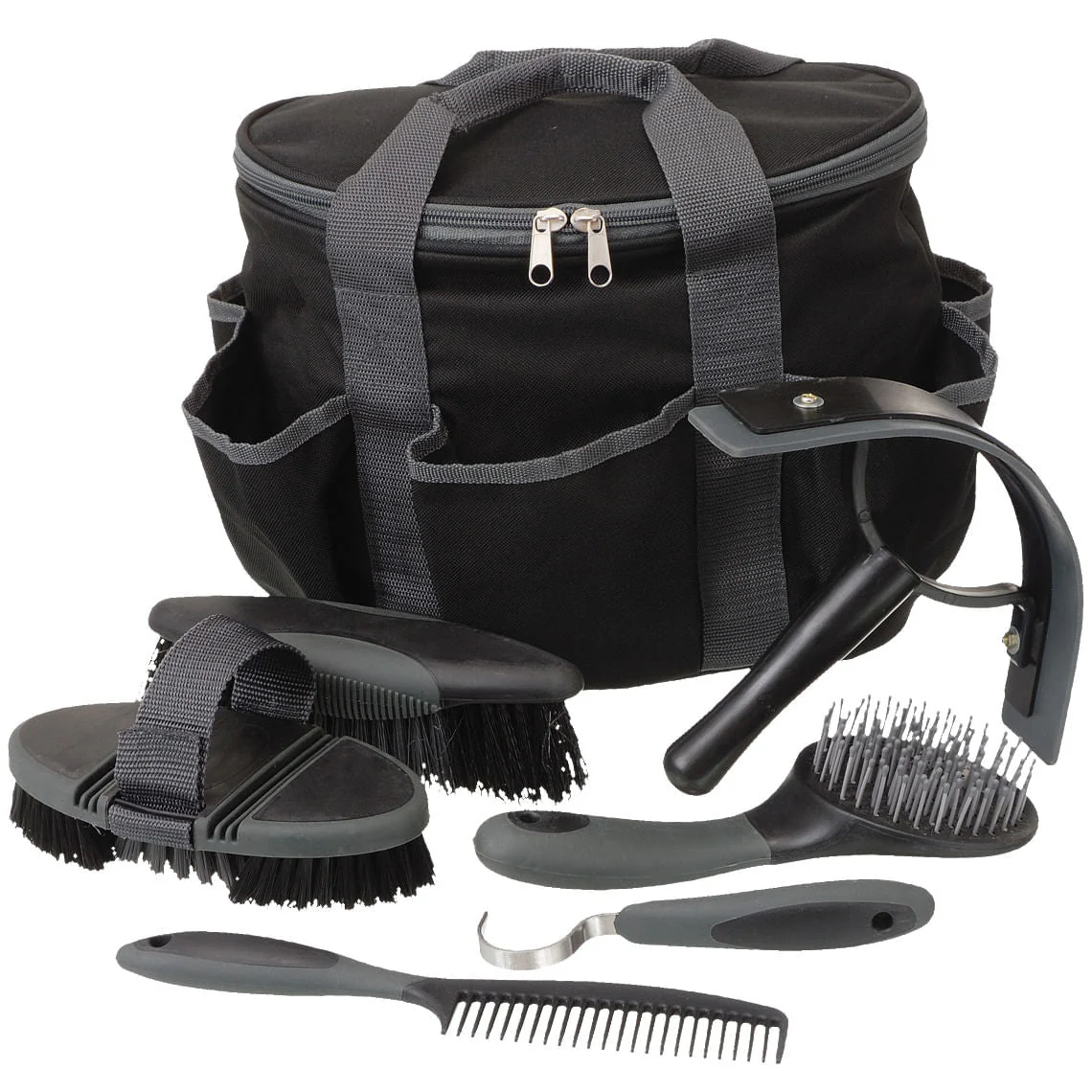 Great Grips 6 Piece Horse Grooming Kit with Bag - Buy Pet Shop