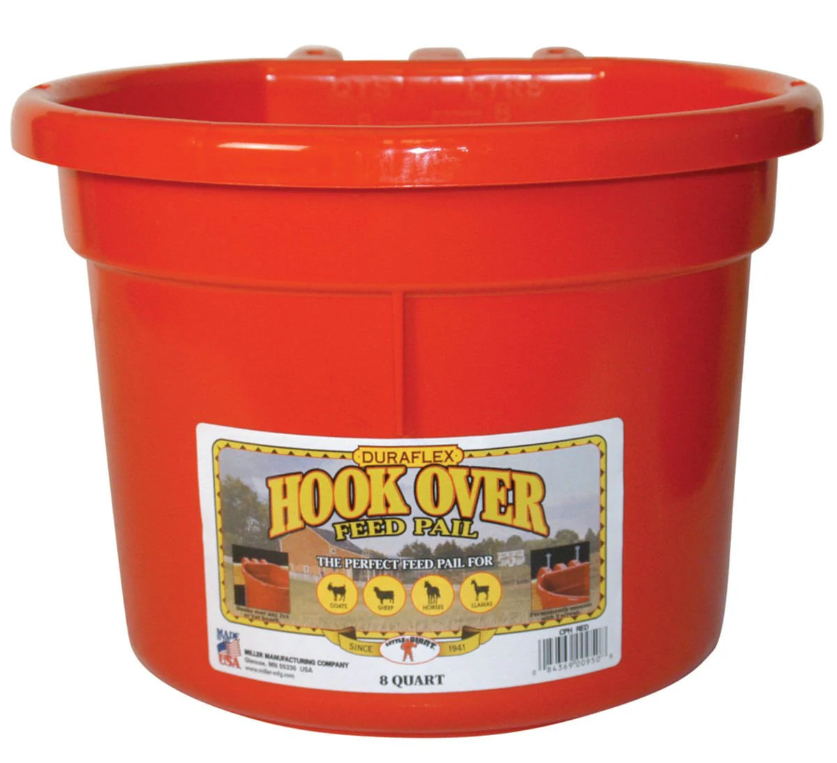 Little Giant Hook Over Feed Pail, 2 Gallon - Buy Pet Shop