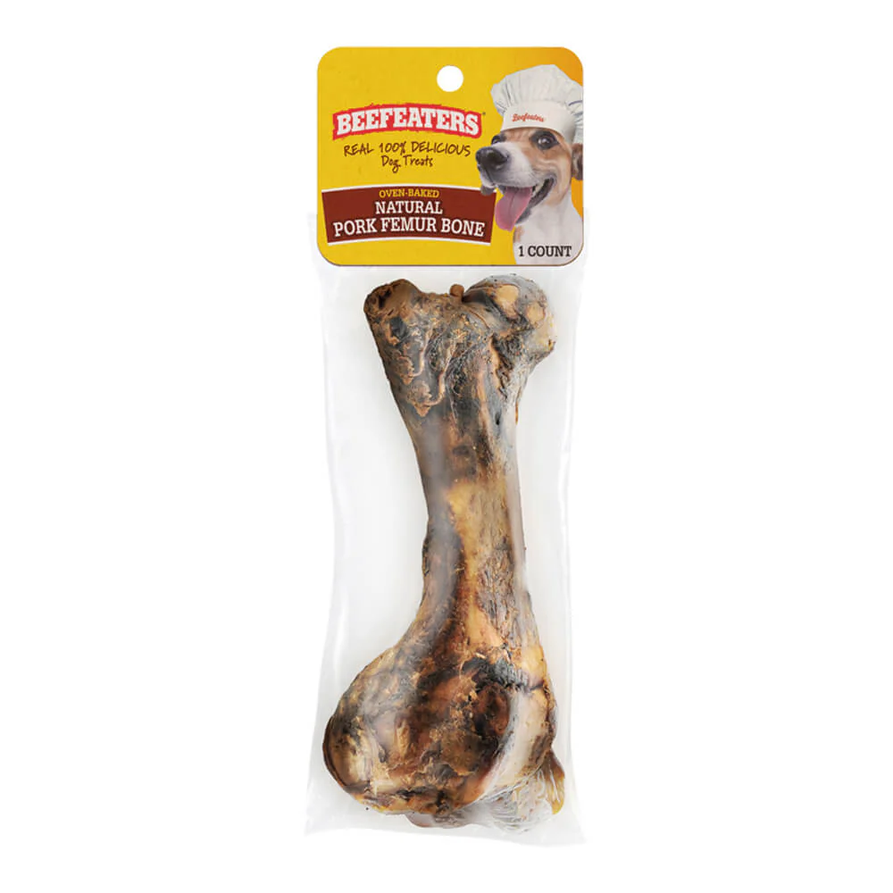Beefeaters Natural Pork Femur Bone - Buy Pet Shop