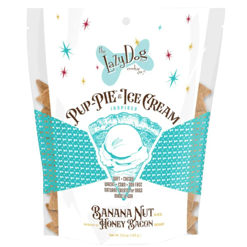 Pup-Pie & Ice Cream Inspired Slices Banana Nut w/Honey & Bacon - Buy Pet Shop