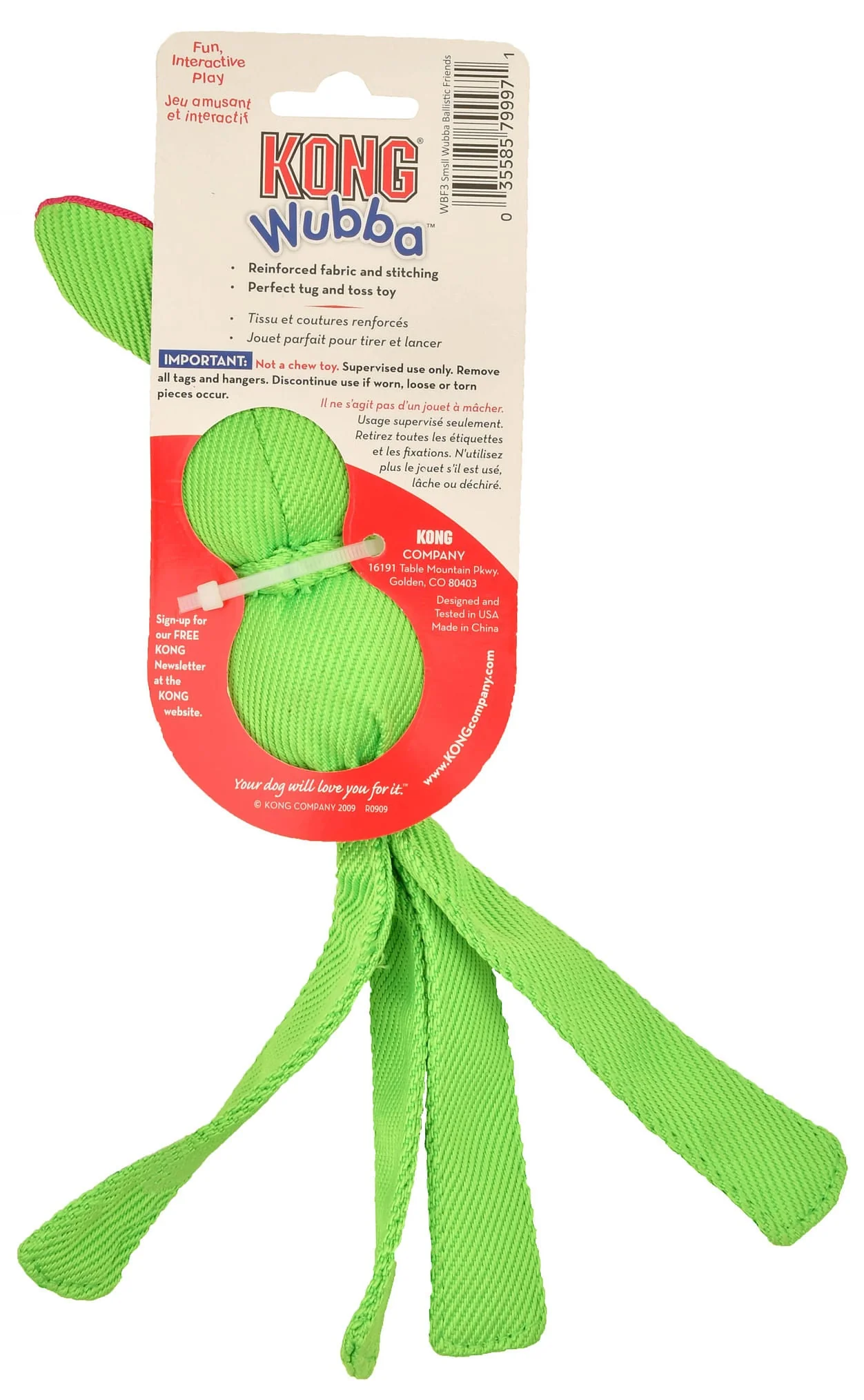 KONG Wubba Ballistic Friends - Buy Pet Shop