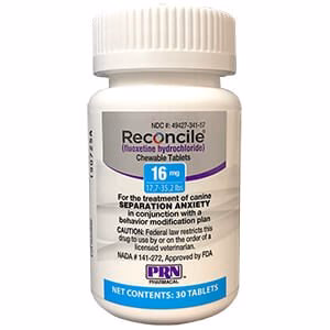 Rx Reconcile (fluoxetine hydrochloride) Chewable Tabs for Dogs - Buy Pet Shop