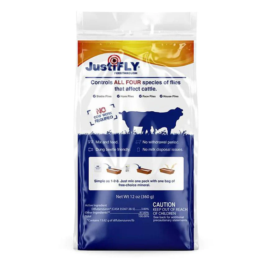 JustiFly 3%, 360g Pack - Buy Pet Shop