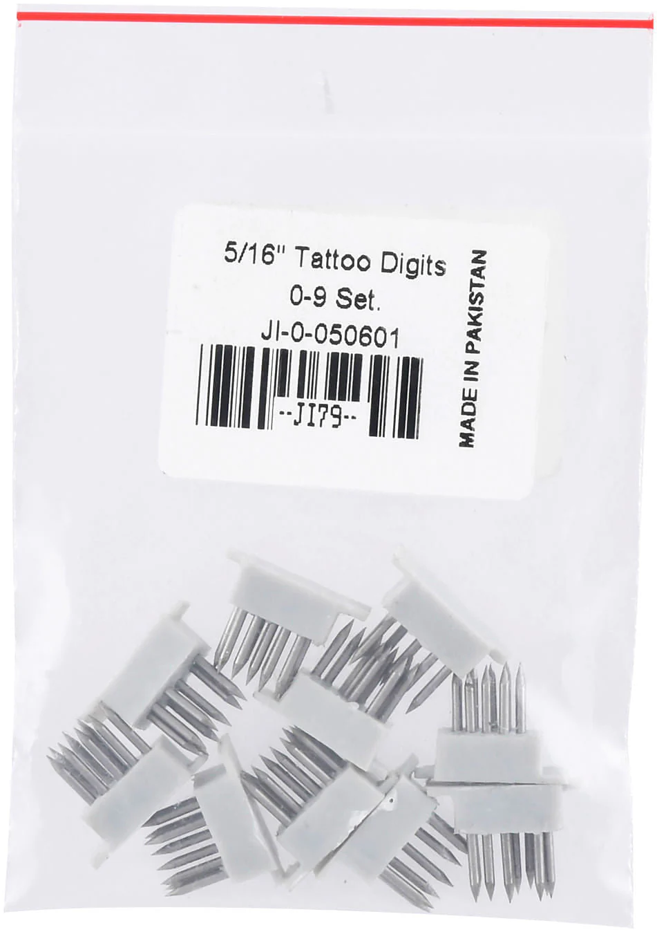 Extra  Small Animal Tattoo Letters and/or Numbers, 5/16