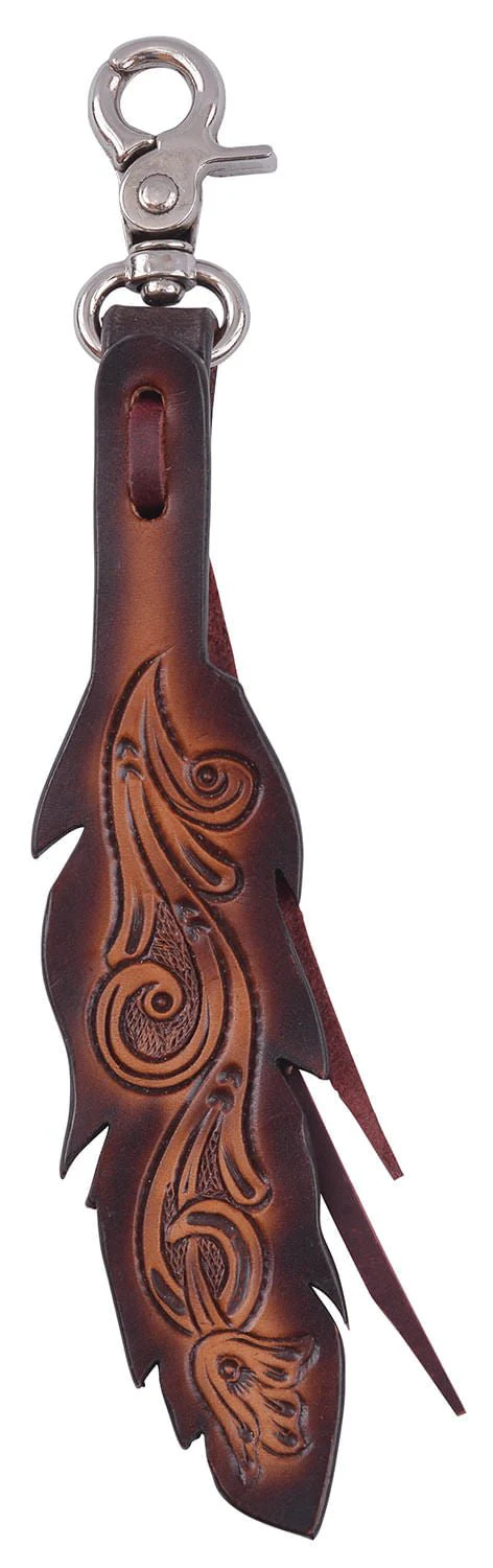 Circle Y Saddle Charm, Floral Feather - Buy Pet Shop