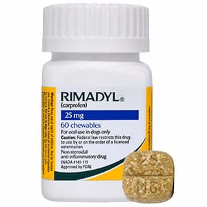 Rx Rimadyl (Carprofen) Chewable Tablets for Dogs - Buy Pet Shop