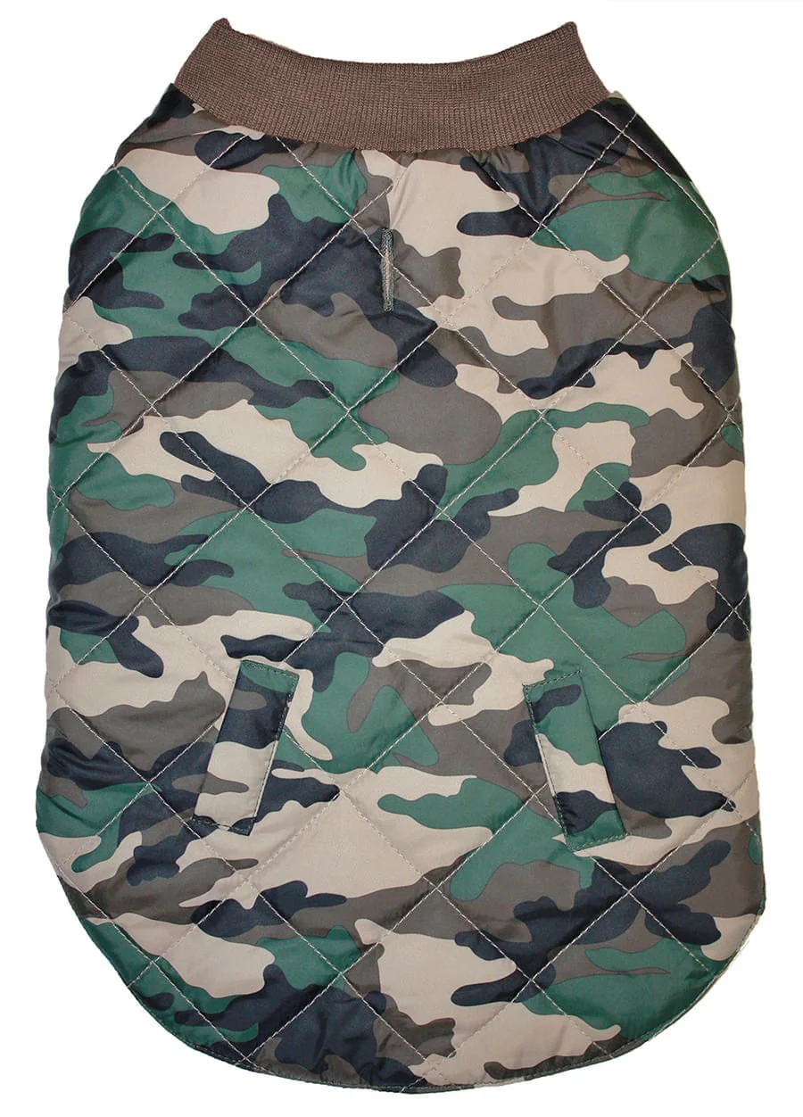 Reversible Camo/Orange Dog Jacket - Buy Pet Shop