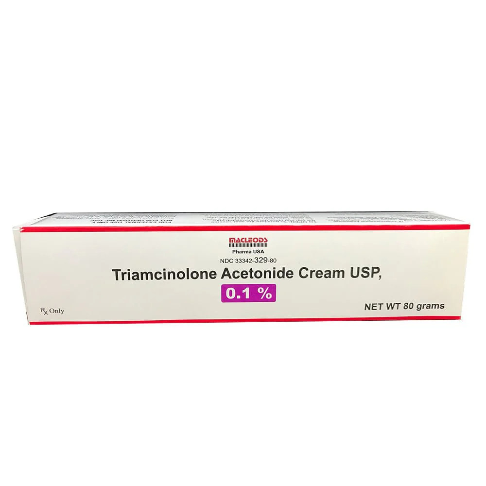Rx 0.1% Triamcinolone Acetonide Cream (Generic) for Dogs & Cats, 80 gm Tube - Buy Pet Shop