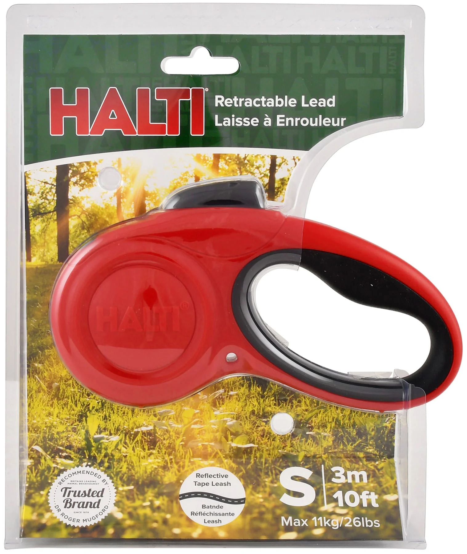 Halti Retractable Lead, Red - Buy Pet Shop