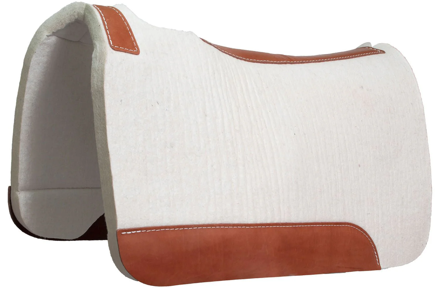 Dr. J - 100% Pressed Wool Contoured Barrel Saddle Pad - Buy Pet Shop