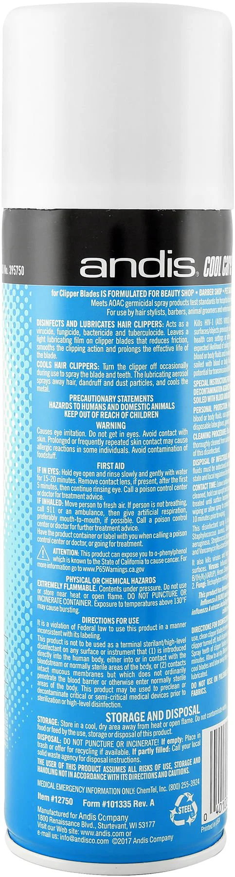 Andis Cool Care Plus, 15.5 oz - Buy Pet Shop