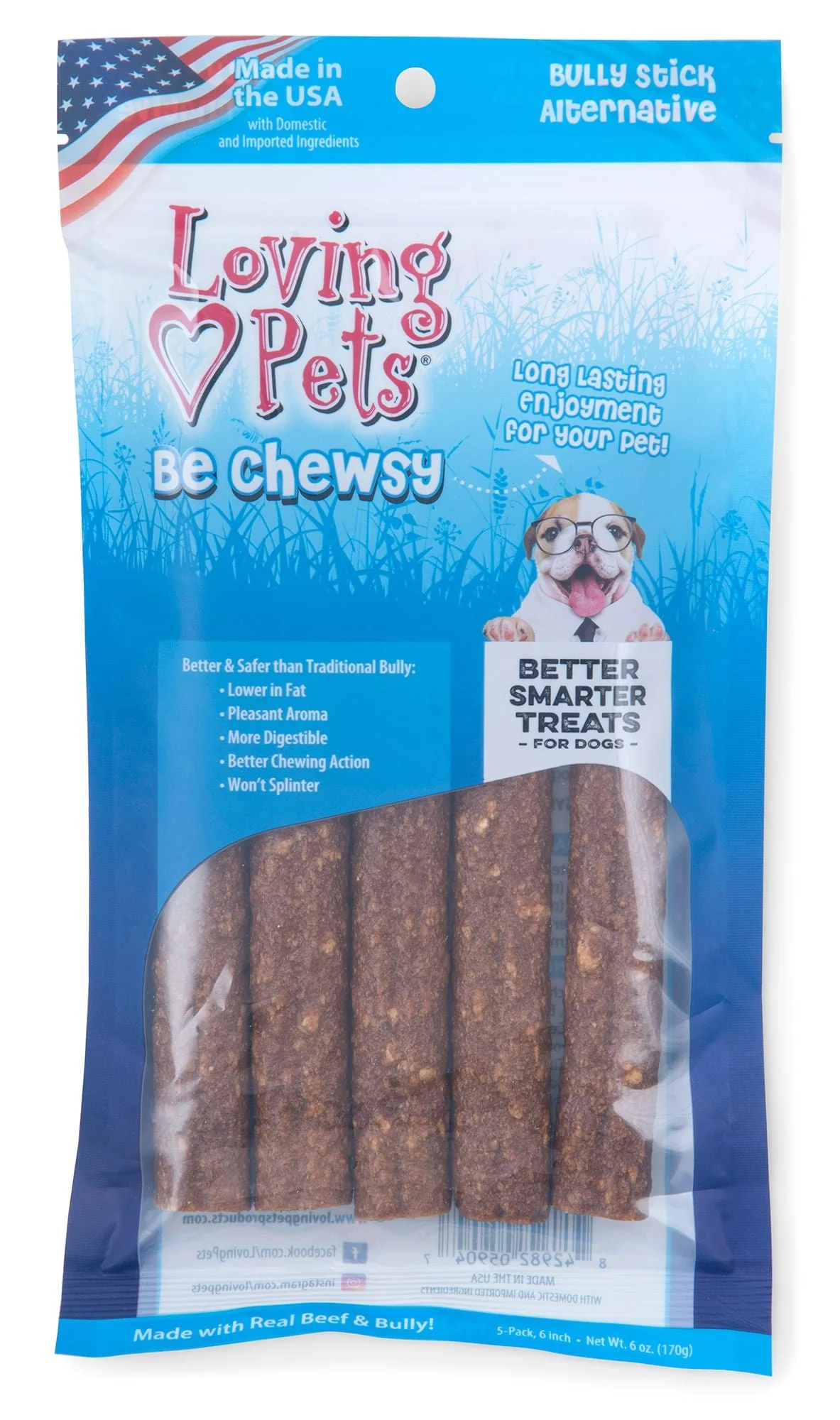 Loving Pets Be Chewsy, Bully Stick Alternative - Buy Pet Shop