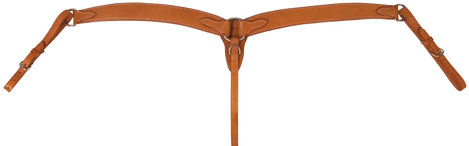 Buffalo Leather 2-Ply Contoured Breast Collar - Buy Pet Shop
