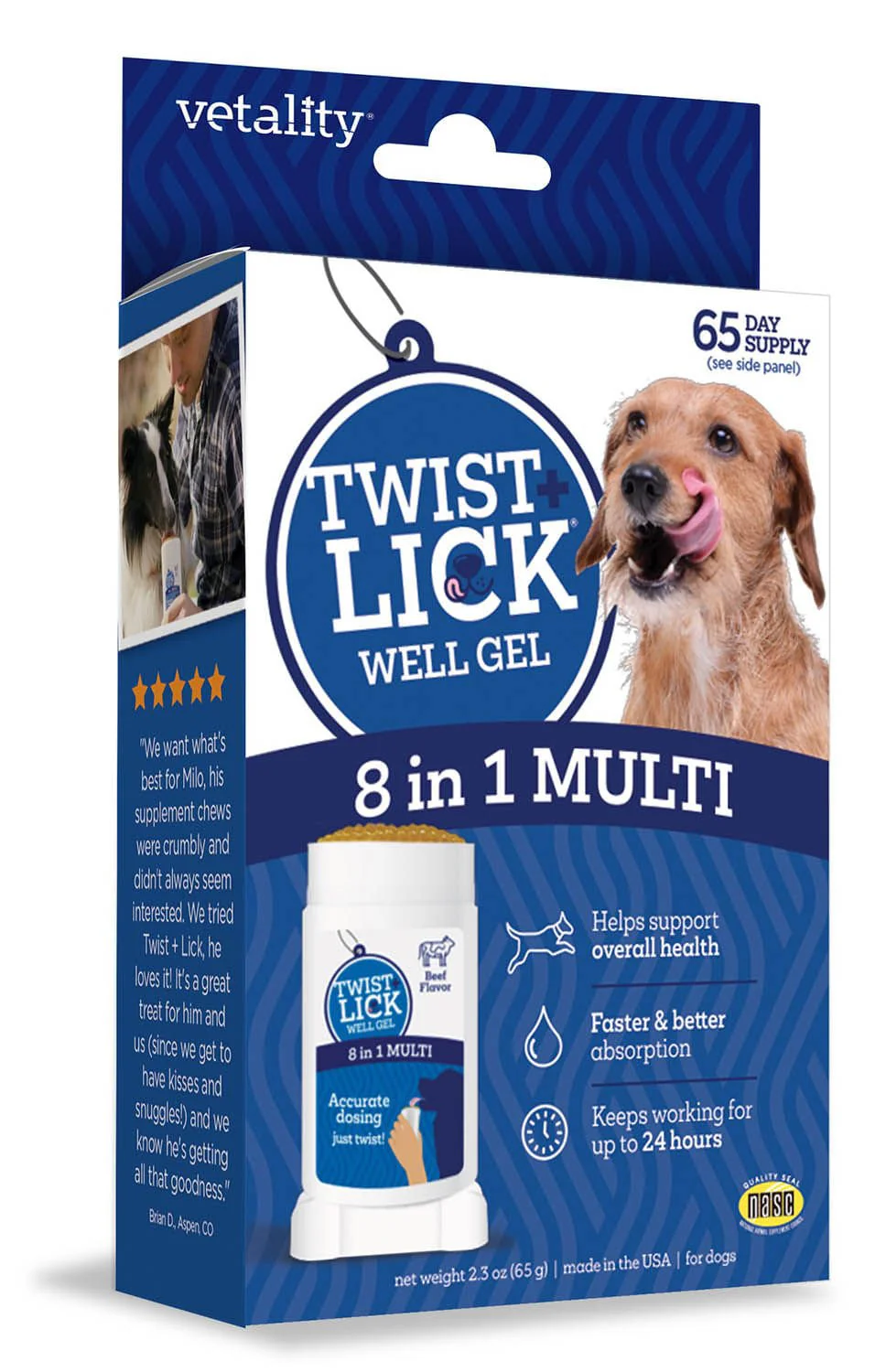 Twist & Lick 8 in 1 Supplement for Dogs - Buy Pet Shop