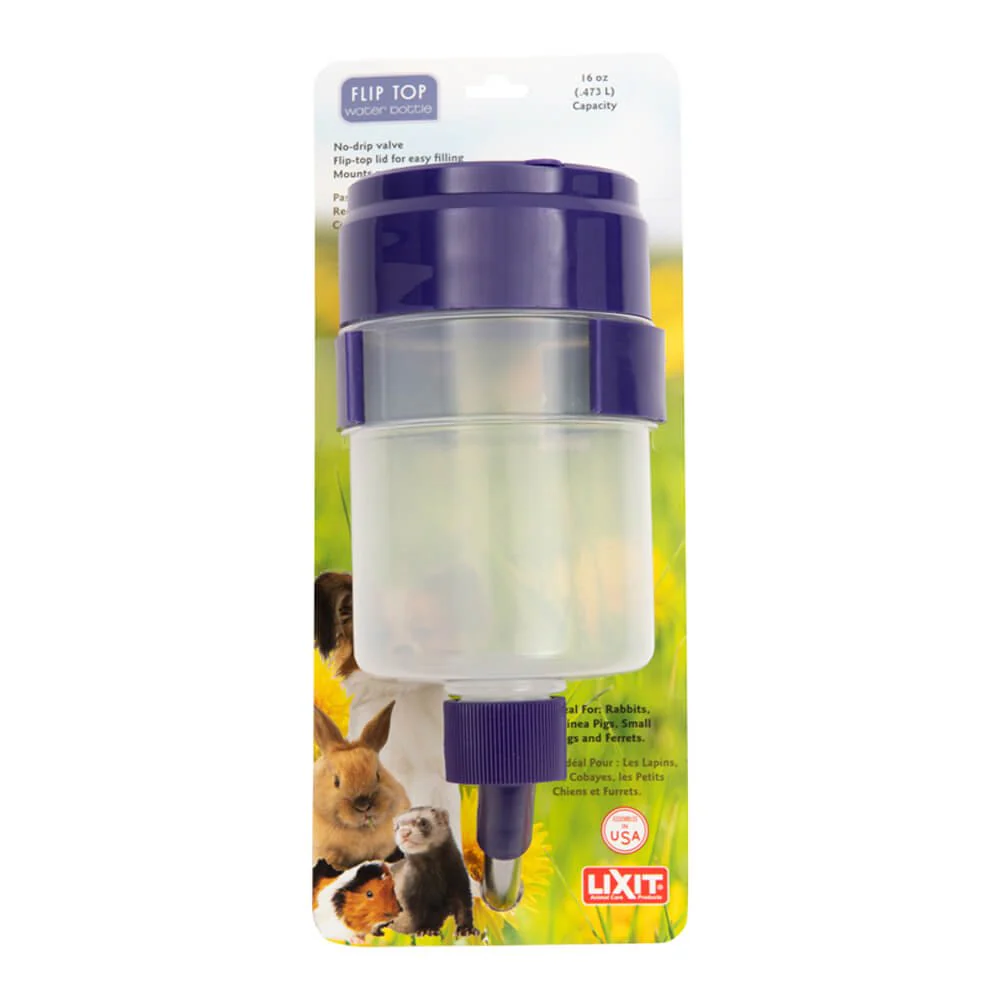 Lixit Quick Lock Flip Top Water Bottle - Buy Pet Shop