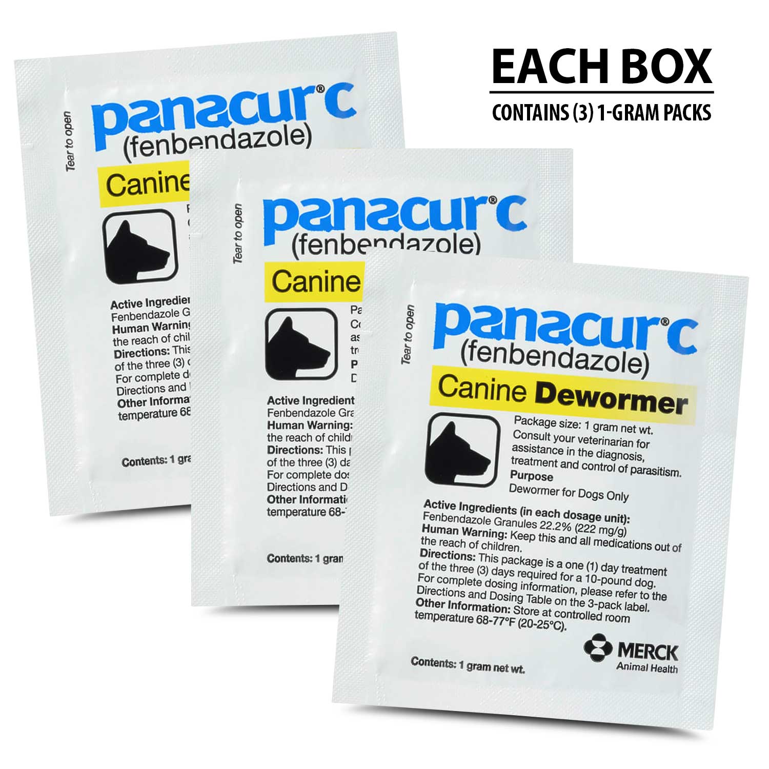 Panacur C Canine Dewormer (Fenbendazole Granules) - Buy Pet Shop
