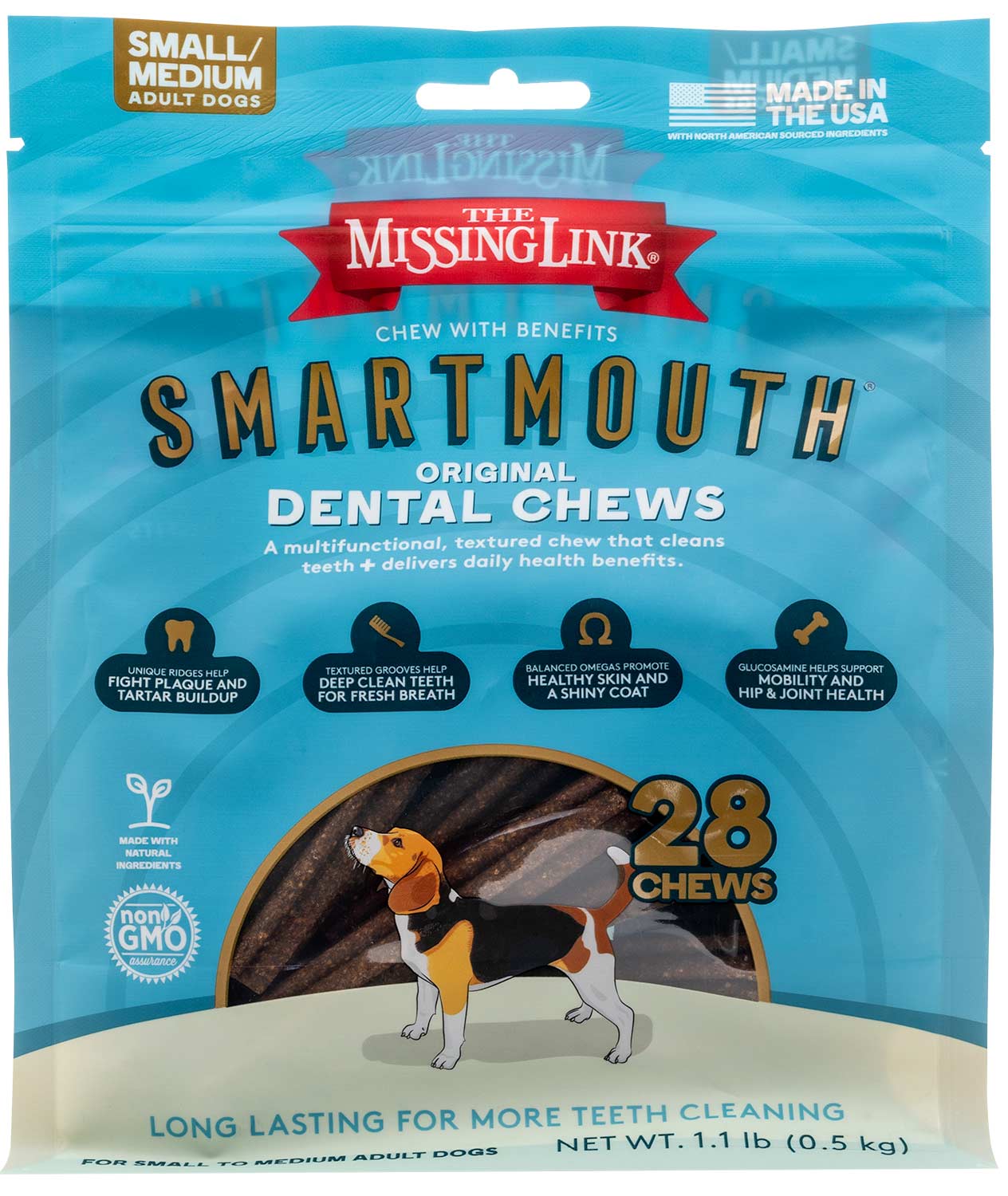Smartmouth 7-in-1 Dental Chews for Dogs, S/M, 28 ct - Buy Pet Shop