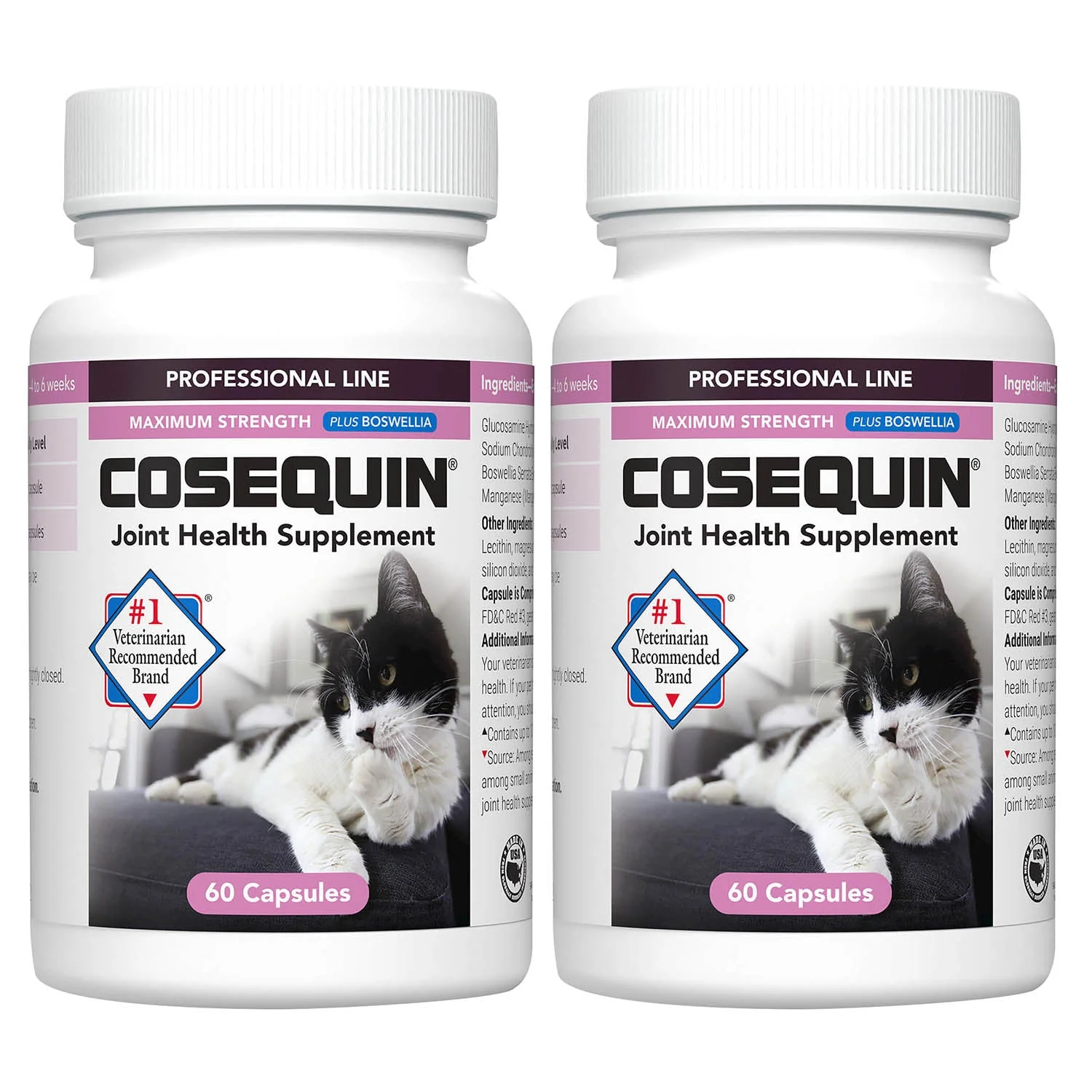 Nutramax Cosequin Professional for Cats, 60 Capsules - Buy Pet Shop