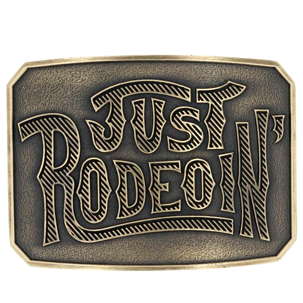 Dale Brisby Just Rodeoin' Attitude Belt Buckle - Buy Pet Shop