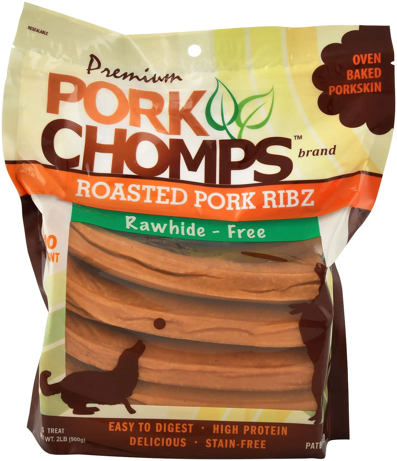 Pork Chomps Premium Roasted Pork Ribz - Buy Pet Shop