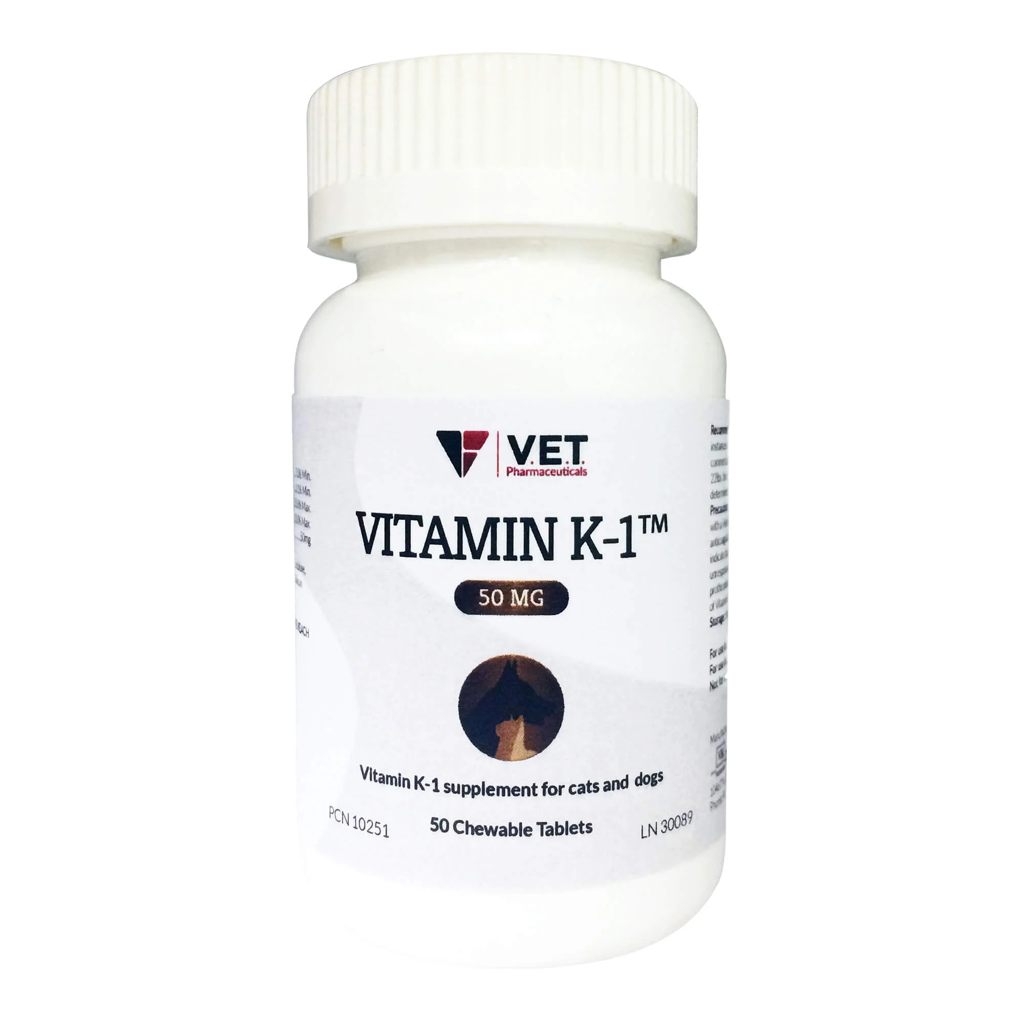 Vitamin K1 Chewable Tablets for Cats & Dogs - Buy Pet Shop
