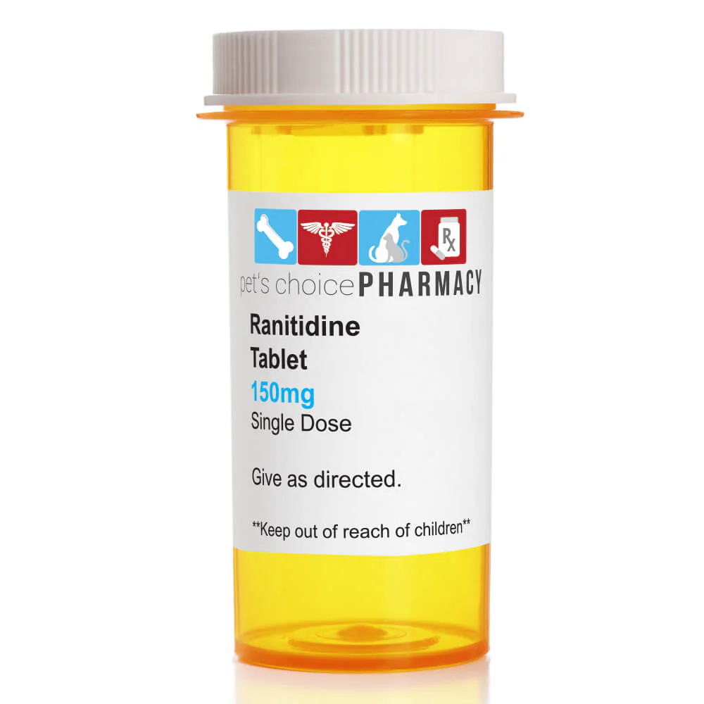 Rx Ranitidine (Generic) Tablet for Dogs, Cats, & Horses - Buy Pet Shop