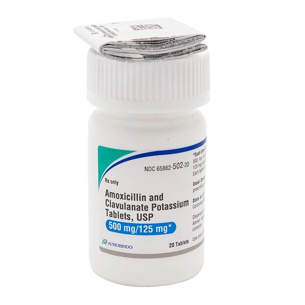 Rx Amoxicillin & Clavulanate Potassium (Generic) Tablets for Dogs & Cats, 125mg - Buy Pet Shop