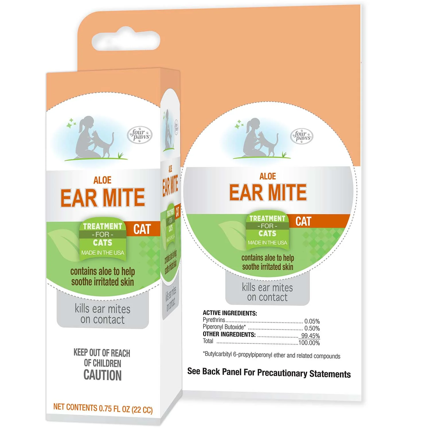 Healthy Promise Aloe Ear Mite Treatment For Cats, 0.75 oz - Buy Pet Shop