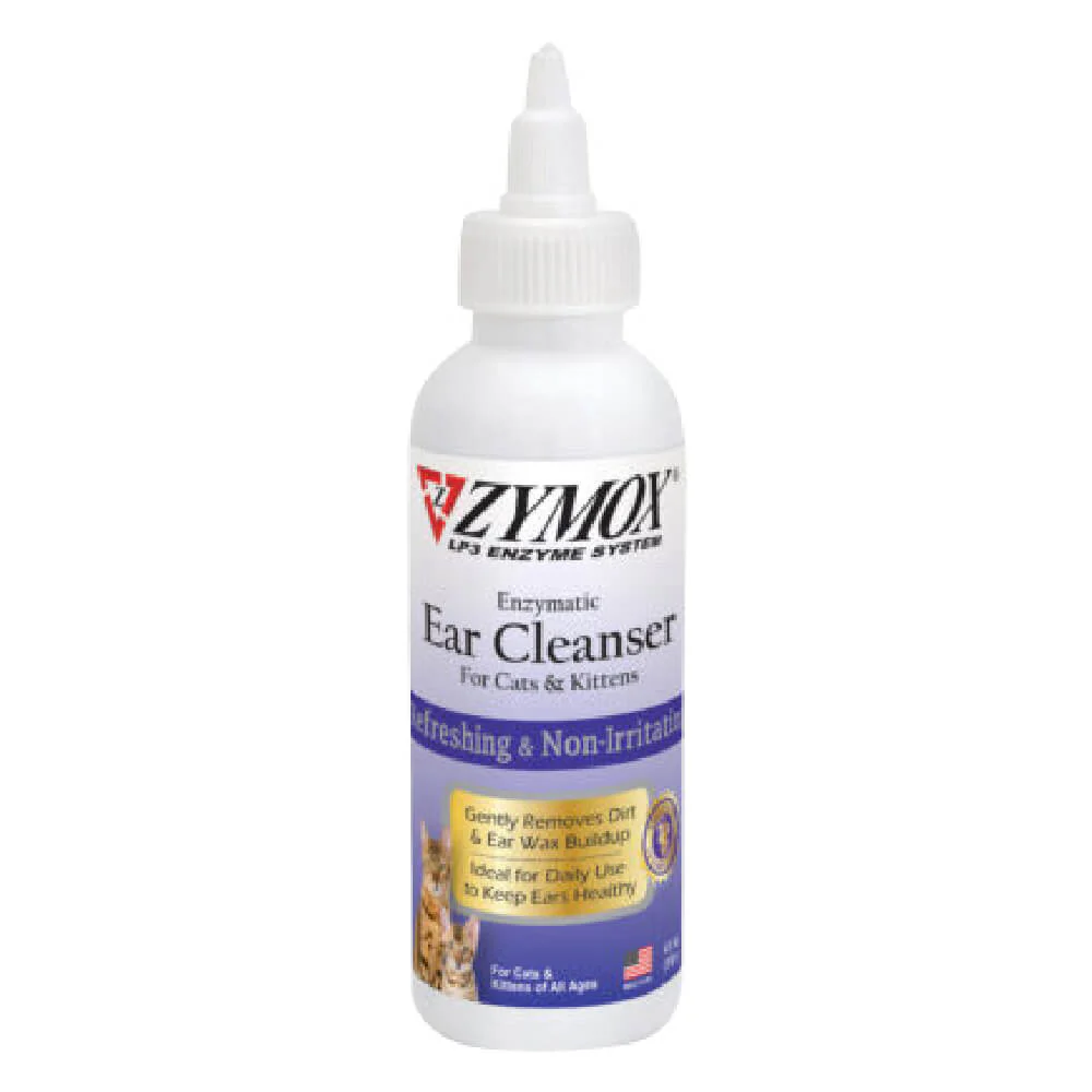 Zymox Cat/Kitten Ear Cleanser, 4 oz - Buy Pet Shop