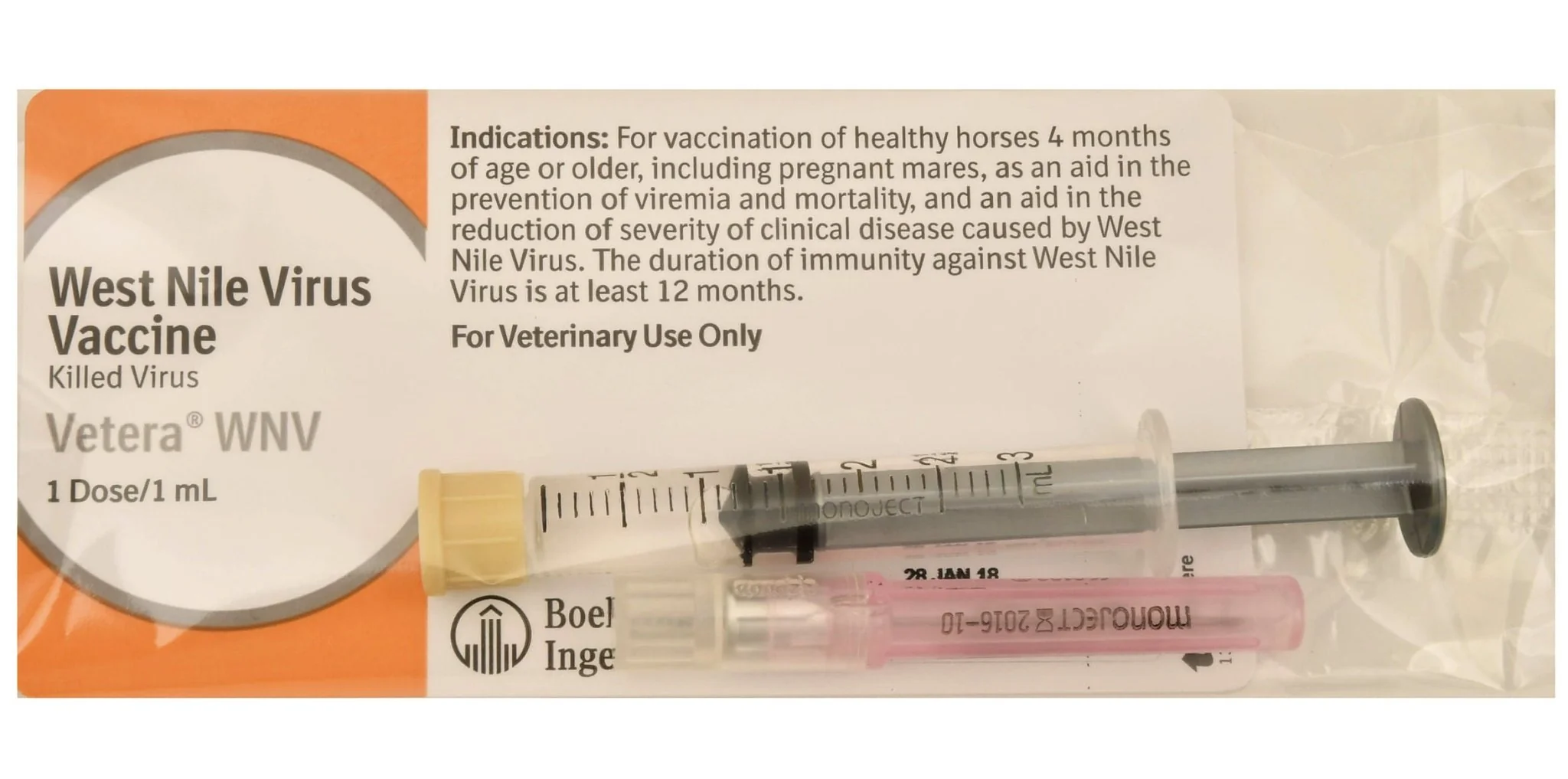 Vetera West Nile Virus, Single Dose - Buy Pet Shop