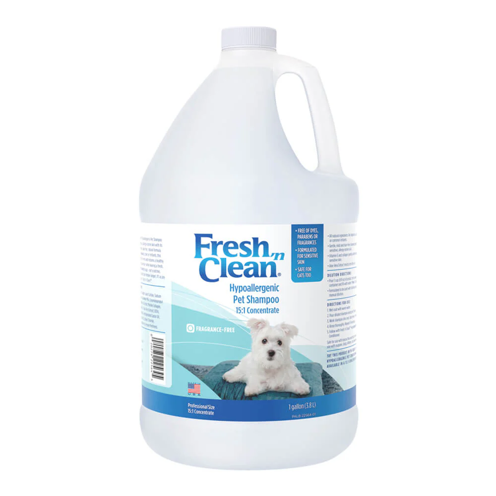 Fresh 'n Clean Hypoallergenic Pet Shampoo, 15:1 Concentrate, Gallon - Buy Pet Shop