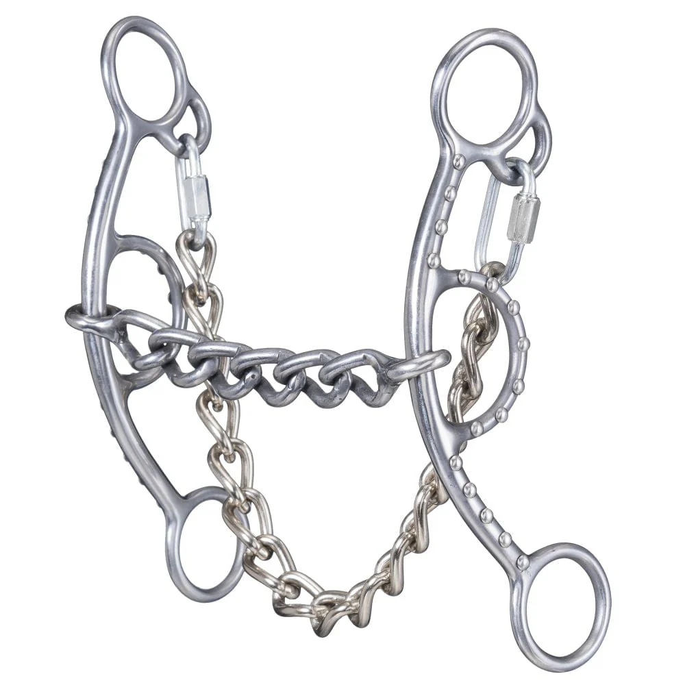 Tough1 Sweet Iron Chain Mouth Short Shank Gag Snaffle - Buy Pet Shop