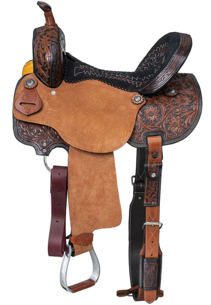 Royal King Two Tone Hawley Barrel Saddle Package - Buy Pet Shop